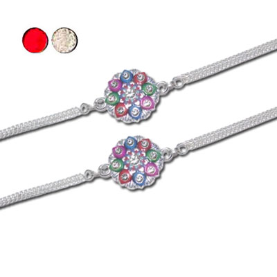"Silver Coated Rakh.. - Click here to View more details about this Product